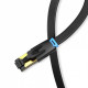 Vention Flat Cat.8 Patch Cable 0.5M Black (IKCBD)