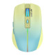 Ant Esports GM400W RGB Wireless Gaming Mouse (Dull Yellow - Aqua)