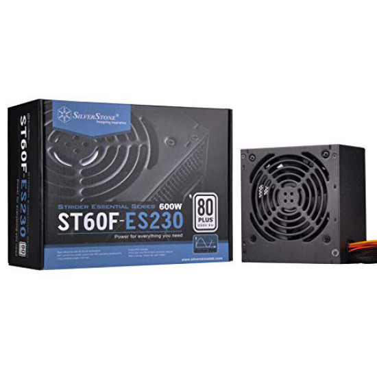 SilverStone 600W 80 Plus White Series Power Supply (SST-ST60F-ES230)