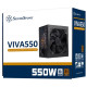 SilverStone 550W 80 Plus Bronze Power Supply (SST-VA550-B)