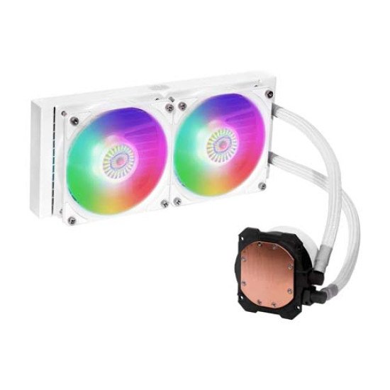 Cooler Master MasterLiquid ML240L ARGB White Edition V2 CPU Cooler (MLW-D24M-A18PW-RW)