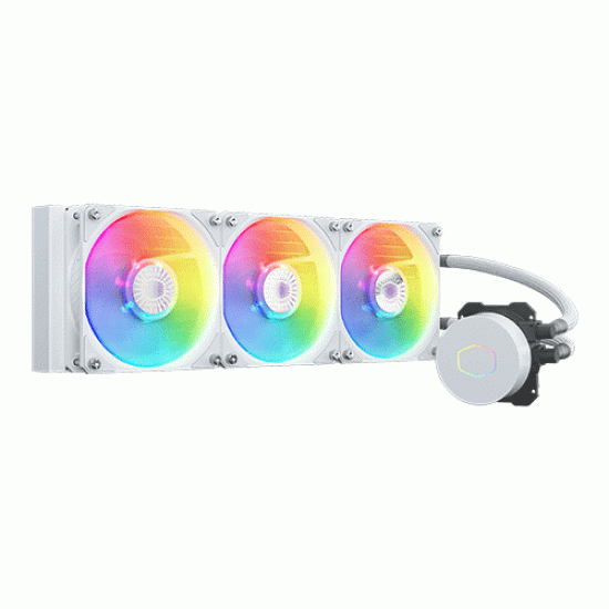 Cooler Master MasterLiquid ML360L ARGB White Edition V2 AIO CPU Liquid Cooler (MLW-D36M-A18PW-RW)