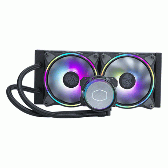 Coolermaster MasterLiquid ML240 Illusion CPU Liquid Cooler (MLX-D24M-A18P2-R1)