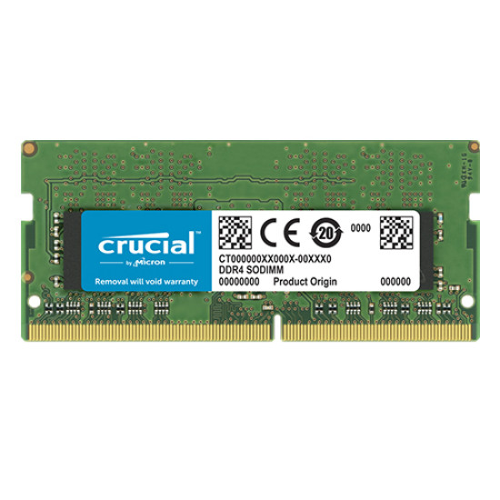 Crucial 32GB DDR4-3200 SODIMM Laptop Memory (CT32G4SFD832A)