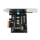 SilverStone ECM21-E Screwless PCI-E Adapter Card (SST-ECM21-E)