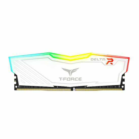 Teamgroup Delta RGB (16GB X 2) 3600MHz White (TF4D432G3600HC18JDC01)