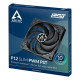 Arctic P12 Slim PWM PST Pressure-optimised 120 mm PWM Fan with integrated Y-cable (ACFAN00187A)