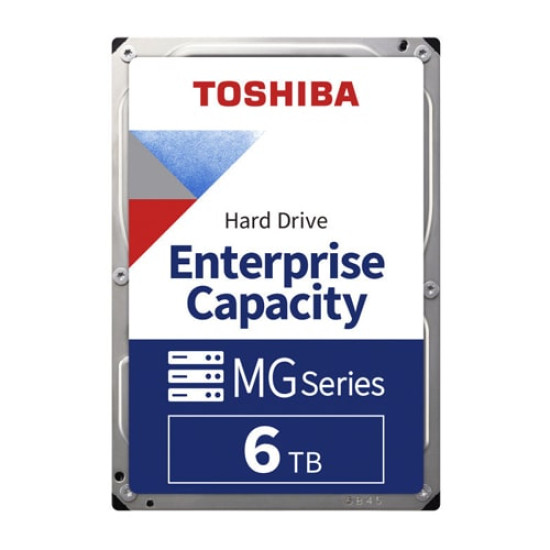 Toshiba MG08-D Series 6TB Enterprise HDD (MG08ADA600E)