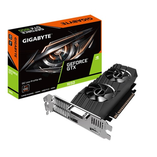 Gigabyte GeForce GTX 1650 OC Low Profile 4GB GDDR5 (GV-N1650OC-4GL)