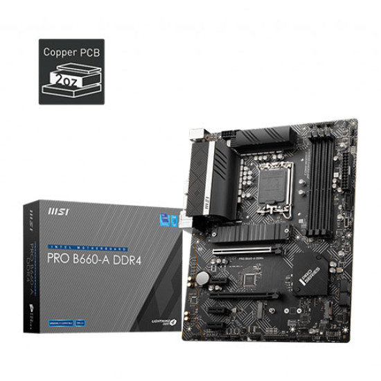 MSI PRO B660-A DDR4 Intel Motherboard