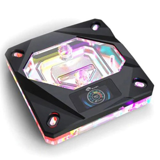 Bykski CPU waterblock with oled screen [Intel] (CPU-FIRE-ON-I)