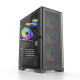 Ant Esports ICE-4000 RGB Black Mid Tower Gaming Cabinet