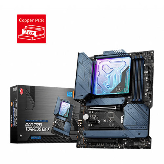 MSI MAG Z690 TORPEDO EK X  Intel Motherboard