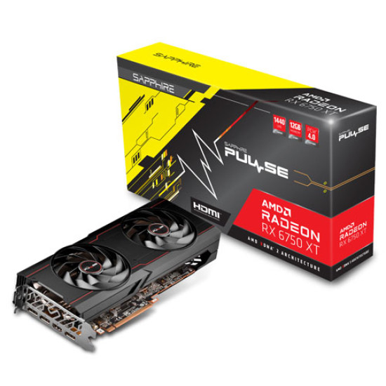 Sapphire PULSE AMD Radeon RX 6750 XT 12GB GDDR6 Graphic Card