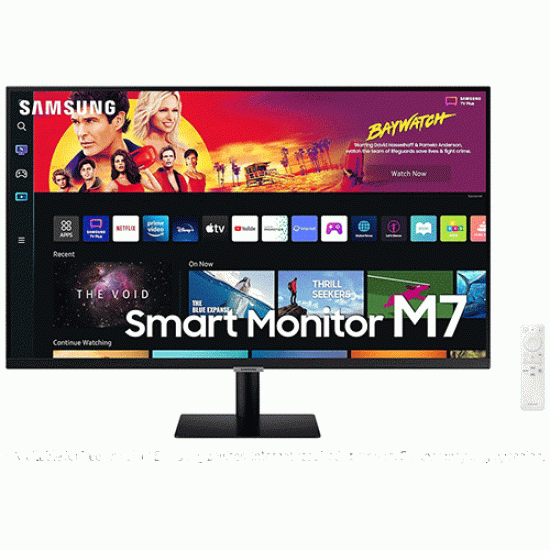 Samsung 32 inch M7 UHD Smart Monitor with Smart TV (LS32BM700UWXXL)