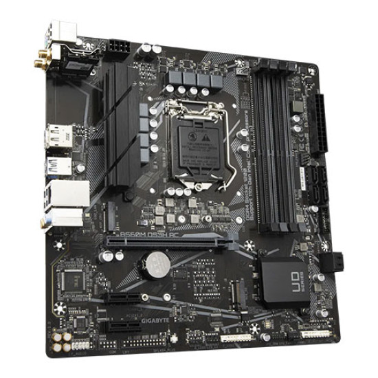 Gigabyte B560M DS3H AC DDR4 Intel Motherboard