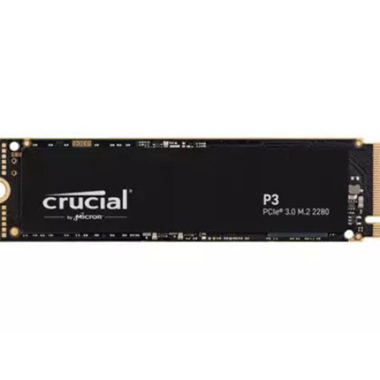 Crucial P3 500GB PCIe M.2 2280 SSD (CT500P3SSD8)