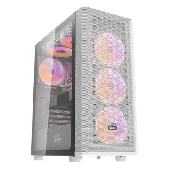 Ant Esports 250 Air White Mid Tower Case