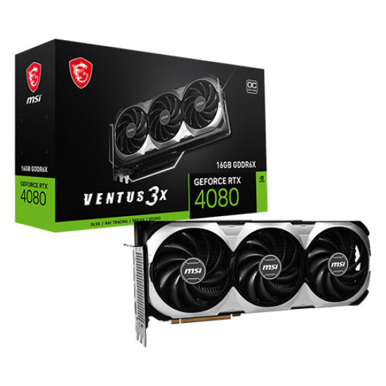 MSI GeForce RTX 4080 16GB Ventus 3X OC GDDR6X