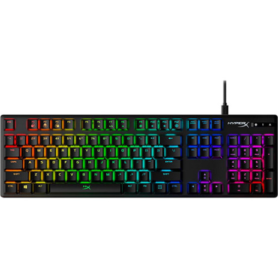 HyperX Alloy Origins RGB Mechanical Gaming Keyboard - Red Switch (4P4F6AA-ABA)