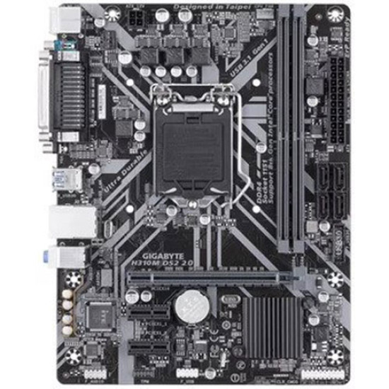 Gigabyte H310M DS2 2.0 DDR4 Intel Motherboard