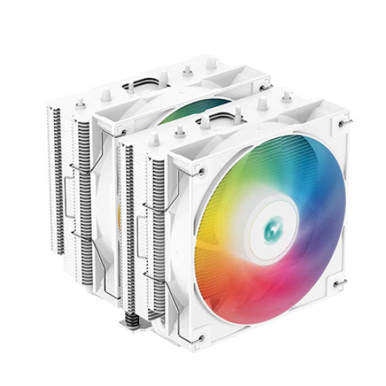 Deepcool AG620 WH ARGB Dual Tower 120mm CPU Cooler (R-AG620-WHANMN-G-2)