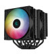 Deepcool AG620 BK ARGB Dual Tower 120mm CPU Cooler (R-AG620-BKANMN-G-2)