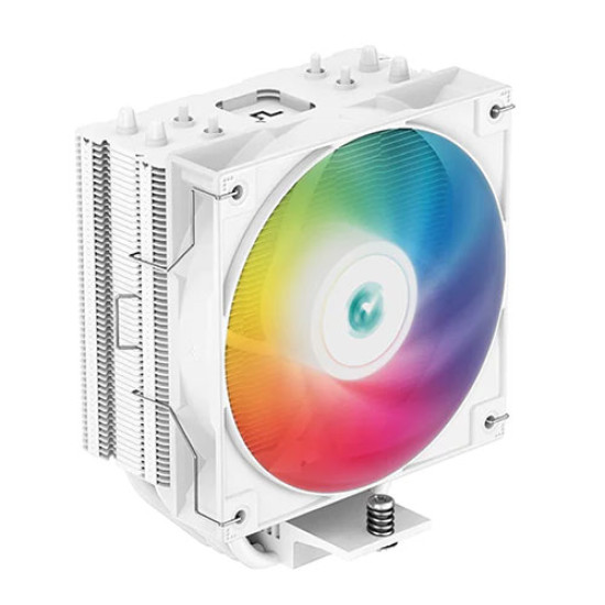 Deepcool AG400 WH ARGB Single Tower 120mm CPU Cooler (R-AG400-WHANMC-G-2)