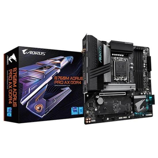 Gigabyte B760M A PRO AX DDR4 Intel Motherboard