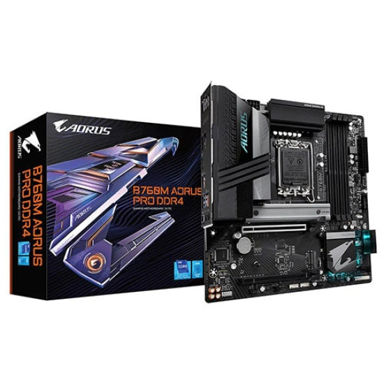 Gigabyte B760M AORUS PRO DDR4 Intel Motherboard