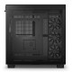 NZXT H9 Flow Dual-Chamber Mid-Tower Airflow Case - Black (CM-H91FB-01)