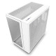 NZXT H9 Flow Dual-Chamber Mid-Tower Airflow Case - White (CM-H91FW-01)