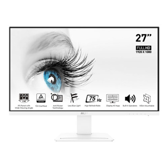 MSI PRO MP273W 27inch FHD 75Hz Business Productivity Monitor