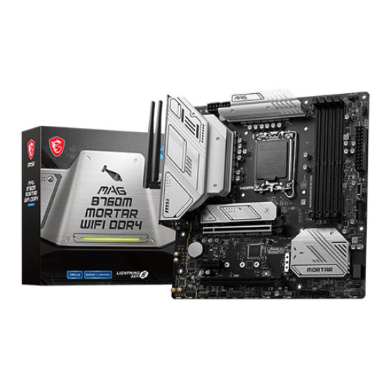 MSI MAG B760M MORTAR WIFI DDR4 Intel Motherboard