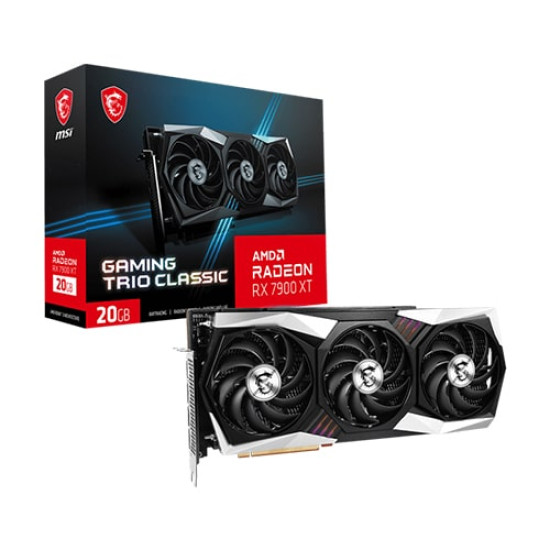 MSI Radeon RX 7900 XT GAMING TRIO CLASSIC 20GB Graphics Card