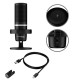 HyperX DuoCast - USB Microphone (Black) - RGB Lighting (4P5E2AA)