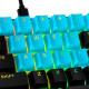 HyperX Rubber Keycaps - Gaming Accessory Kit - Blue (519U1AA-ABA)