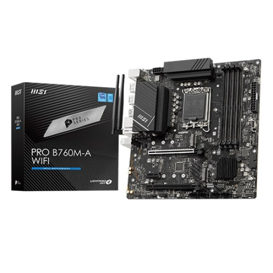 MSI PRO B760M-A WIFI DDR5 Intel Motherboard