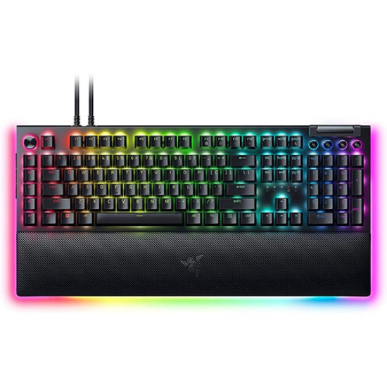 Razer BlackWidow V4 Pro - Mechanical Gaming Keyboard Yellow Switch (RZ03-04681800-R3M1)