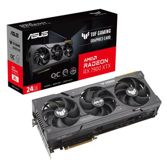 ASUS TUF Gaming Radeon RX 7900 XTX OC Edition 24GB GDDR6 (TUF-RX7900XTX-O24G-GAMING)