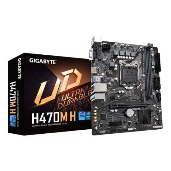 Gigabyte H470M H DDR4 Intel Motherboard