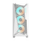 Gigabyte C301 Glass White Mid Tower Cabinet (C301 GW)