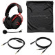 HyperX Cloud Alpha Gaming Headset - Black-Red (4P5L1AB-UUF)