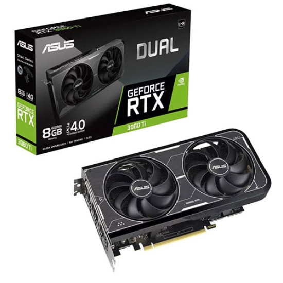 Asus Dual GeForce RTX 3060 Ti  8GB GDDR6X (DUAL-RTX3060TI-8GD6X)