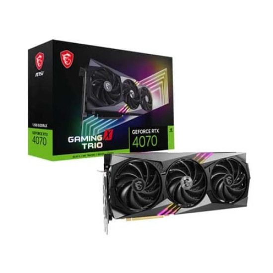 MSI GeForce RTX 4070 GAMING X TRIO 12G GDDR6X