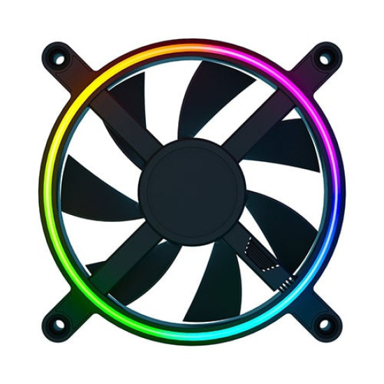 Razer Kunai Chroma RGB 120MM LED PWM Performance Fan - 1 Fan (RC21-01800100-R3M1)