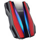 Adata HD770G RGB 2TB Red External Hard Drive (AHD770G-2TU32G1-CRD)