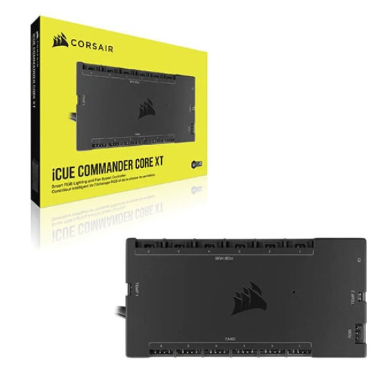 Corsair iCUE Commander  Smart RGB Lighting and Fan Speed Controller (CL-9011112-WW)