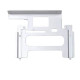 Lian Li O11D EVO Upright GPU Bracket Kit White (G89.O11DE-9W.IN)