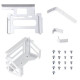 Lian Li O11D EVO Upright GPU Bracket Kit White (G89.O11DE-9W.IN)